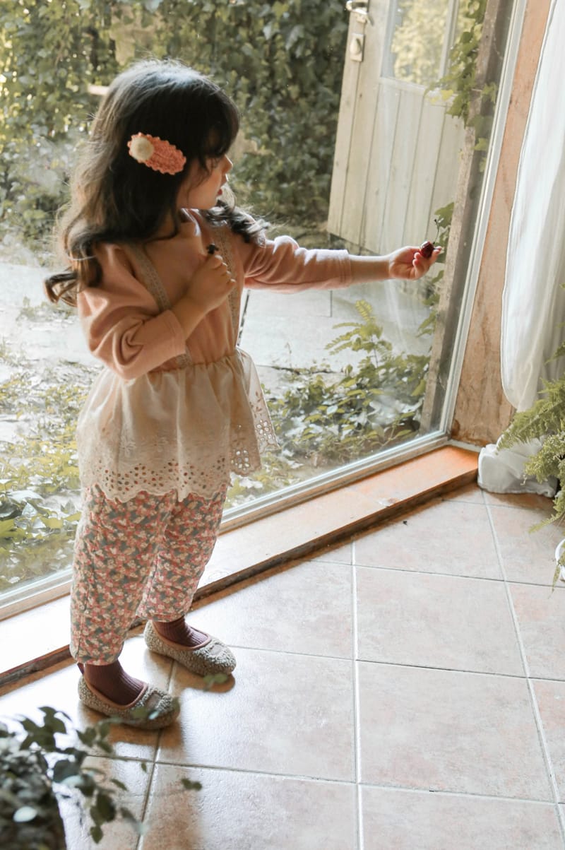 FLO - Korean Children Fashion - #Kfashion4kids - Emma Lace Tee - 2