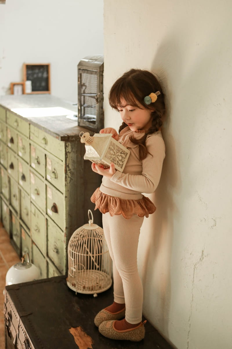 FLO - Korean Children Fashion - #Kfashion4kids - Barbie Leggings - 2