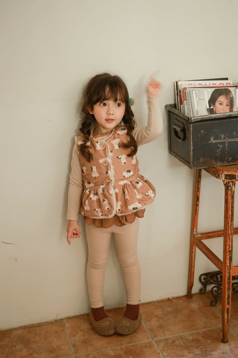 FLO - Korean Children Fashion - #Kfashion4kids - Teddy Vest