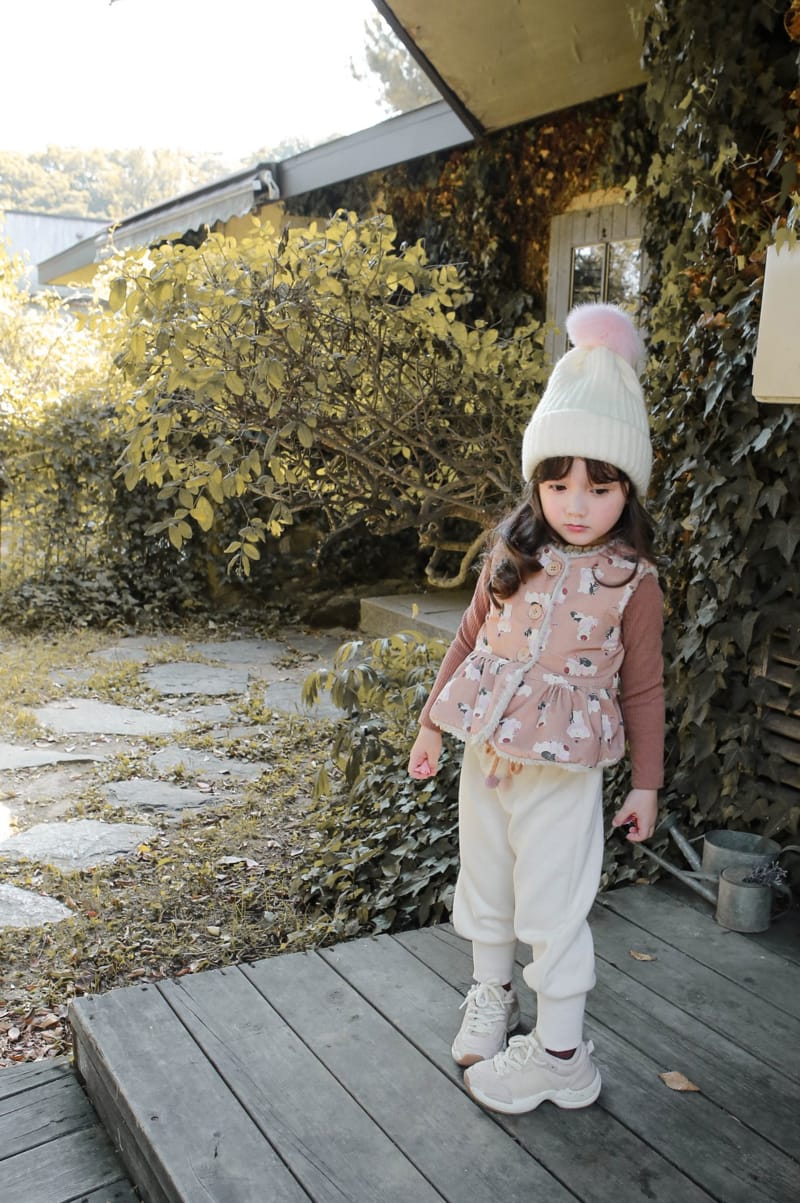 FLO - Korean Children Fashion - #Kfashion4kids - Teddy Vest - 12