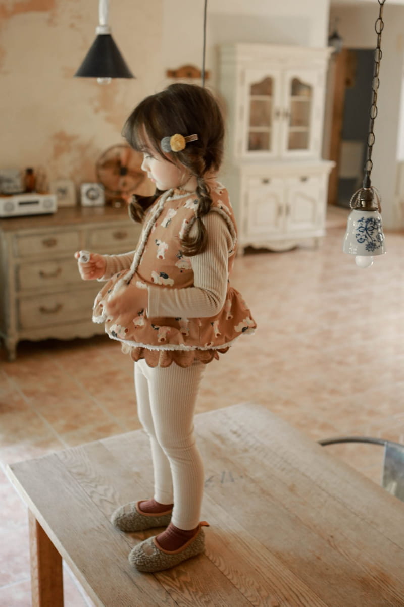 FLO - Korean Children Fashion - #Kfashion4kids - Teddy Vest - 3