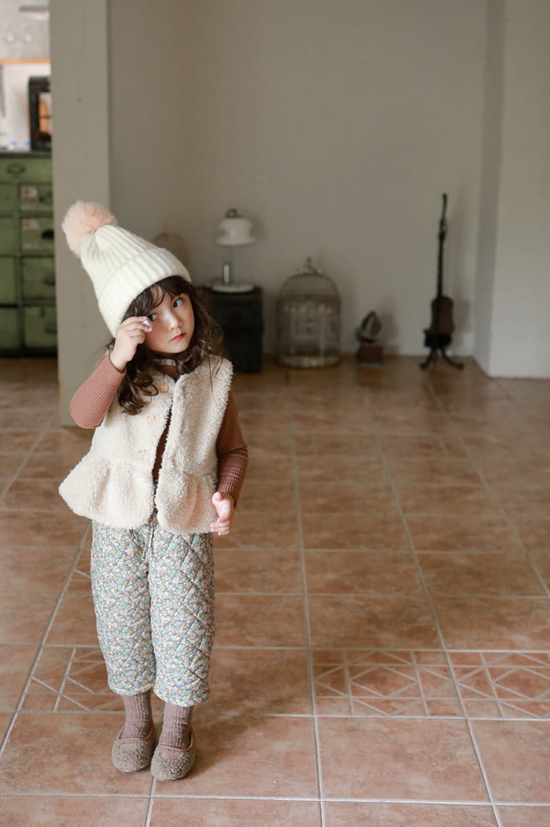 FLO - Korean Children Fashion - #Kfashion4kids - Teddy Vest - 4