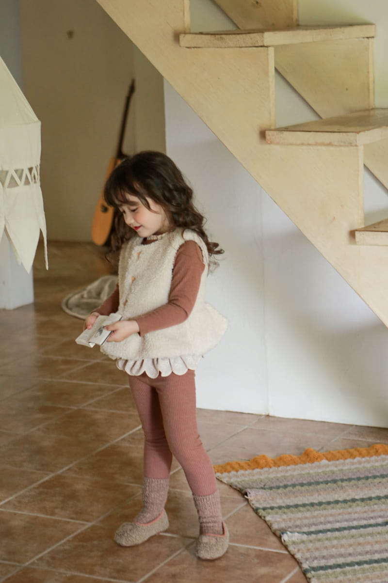 FLO - Korean Children Fashion - #Kfashion4kids - Teddy Vest - 8
