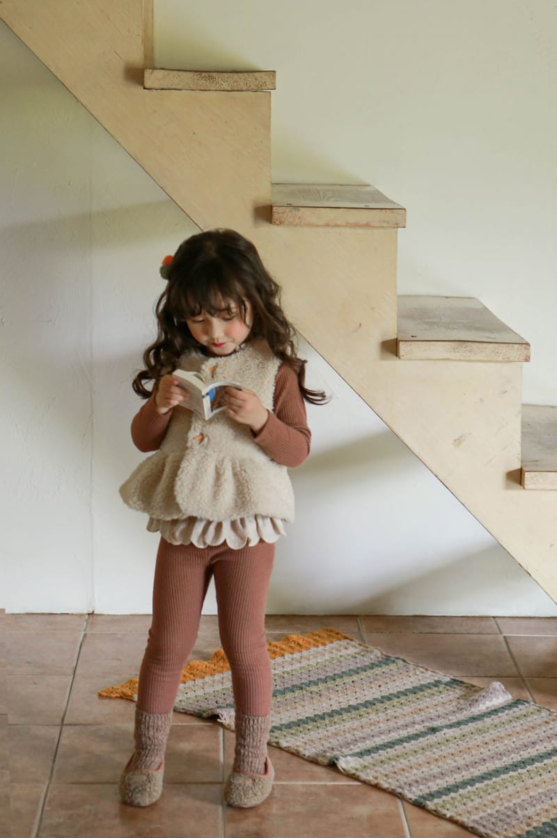 FLO - Korean Children Fashion - #Kfashion4kids - Teddy Vest - 9