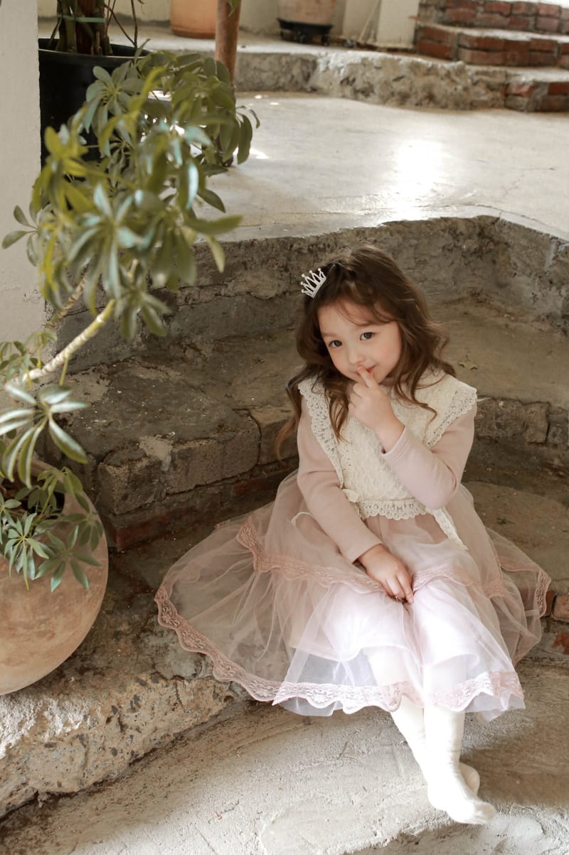 FLO - Korean Children Fashion - #Kfashion4kids - Hepburn One-piece - 4