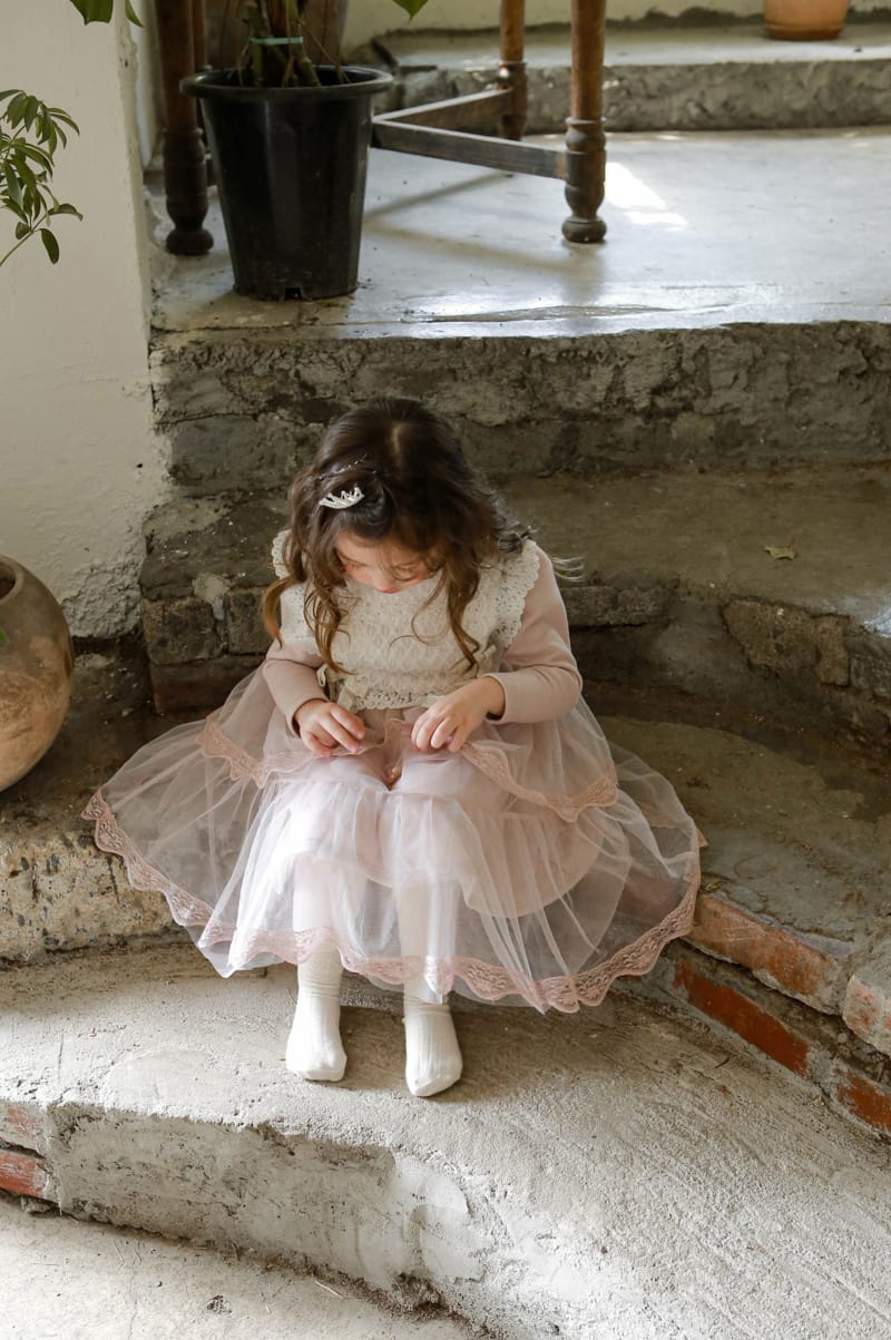 FLO - Korean Children Fashion - #Kfashion4kids - Hepburn One-piece - 5