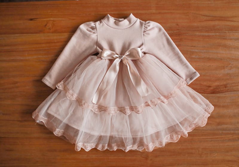 FLO - Korean Children Fashion - #Kfashion4kids - Hepburn One-piece - 6