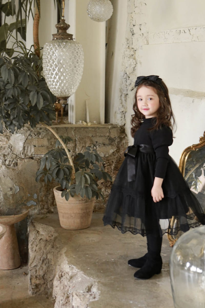 FLO - Korean Children Fashion - #Kfashion4kids - Hepburn One-piece - 8