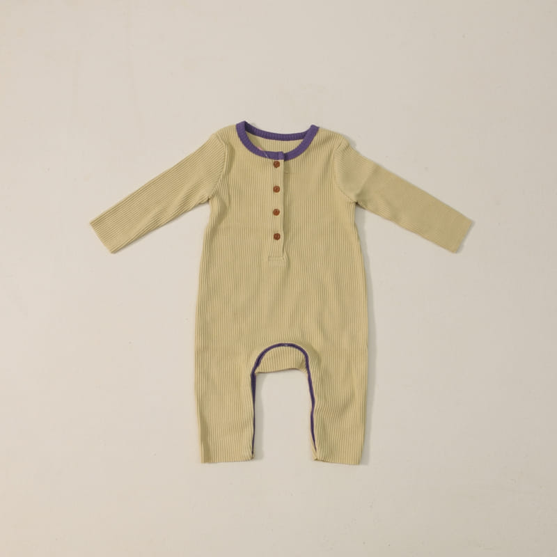 FORFREE - Korean Children Fashion - #Kfashion4kids - Cream Rib Bodysuit - 10