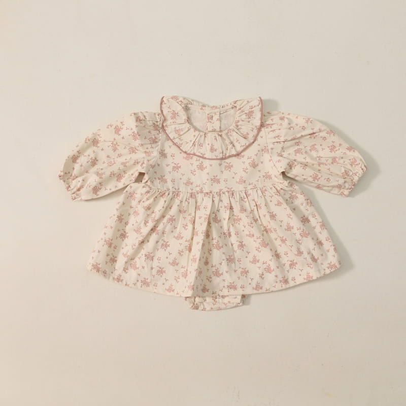 FORFREE - Korean Children Fashion - #Kfashion4kids - Vanilla One-piece Bodysuit - 10