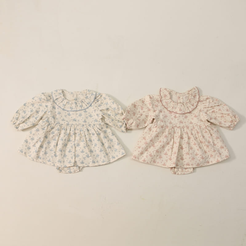 FORFREE - Korean Children Fashion - #Kfashion4kids - Vanilla One-piece Bodysuit - 3