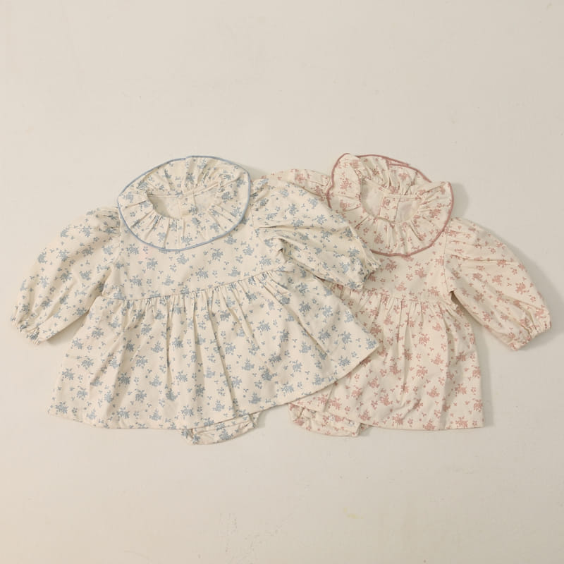 FORFREE - Korean Children Fashion - #Kfashion4kids - Vanilla One-piece Bodysuit - 4