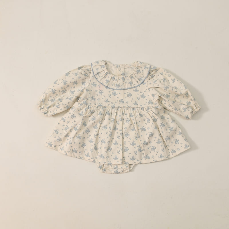 FORFREE - Korean Children Fashion - #Kfashion4kids - Vanilla One-piece Bodysuit - 5
