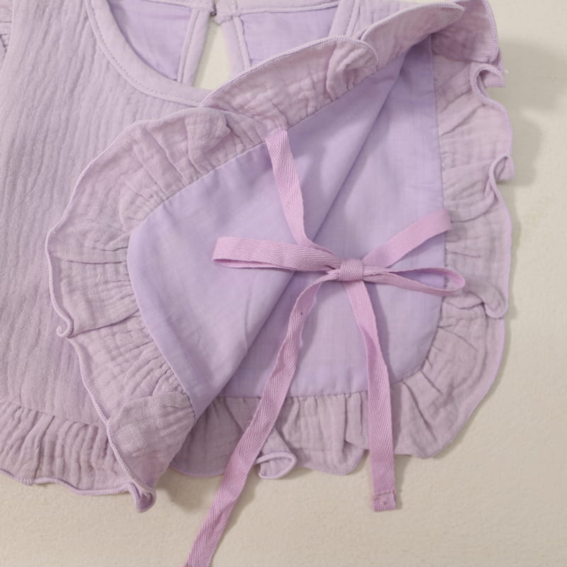 FORFREE - Korean Children Fashion - #Kfashion4kids - Cotton Frill Bib - 12