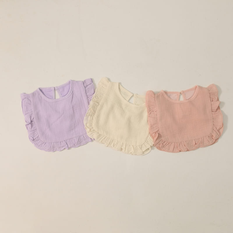 FORFREE - Korean Children Fashion - #Kfashion4kids - Cotton Frill Bib - 4