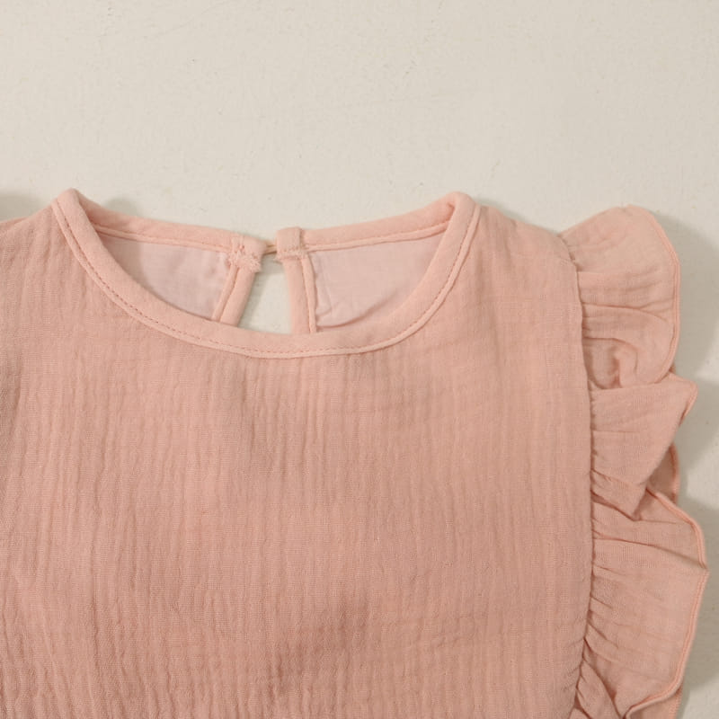 FORFREE - Korean Children Fashion - #Kfashion4kids - Cotton Frill Bib - 7