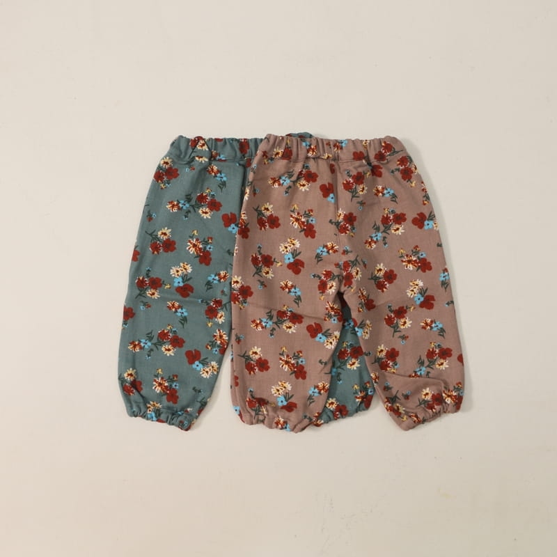 FORFREE - Korean Children Fashion - #Kfashion4kids - Flower Jogger Pants - 12