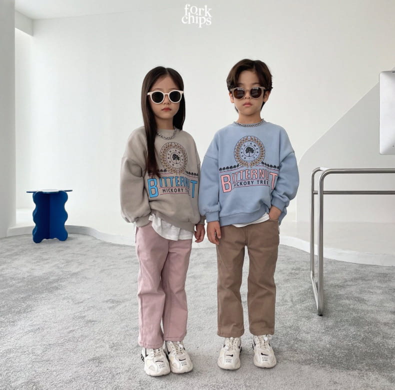 FORK CHIPS - Korean Children Fashion - #Kfashion4kids - Bay Sweatshirt - 3