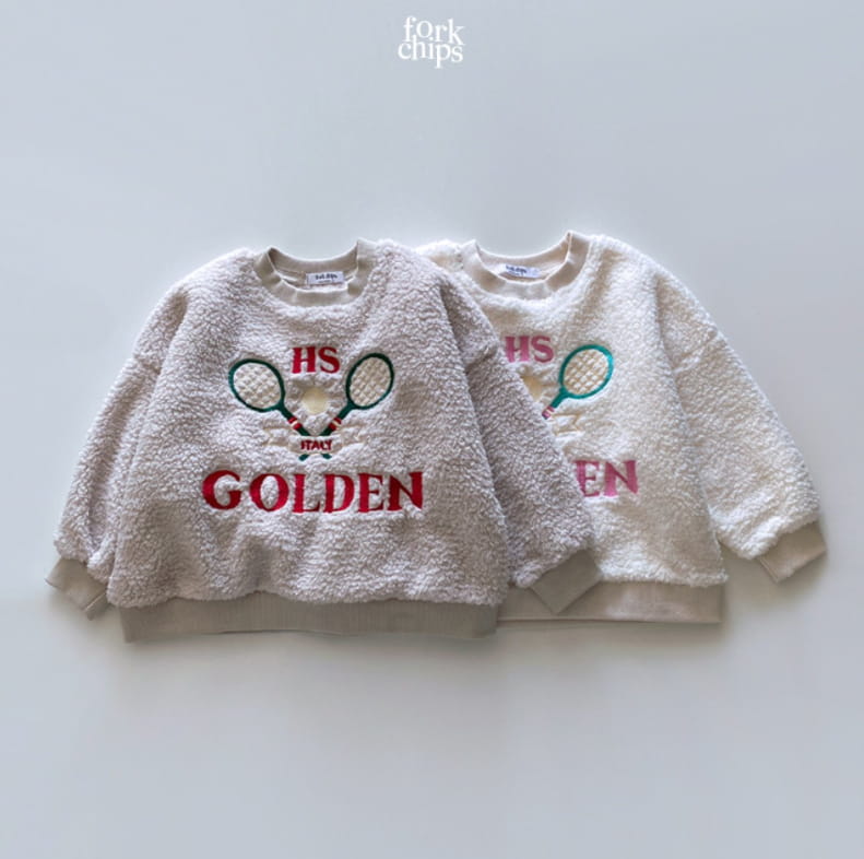 FORK CHIPS - Korean Children Fashion - #Kfashion4kids - Tennis Dumble Sweatshirt