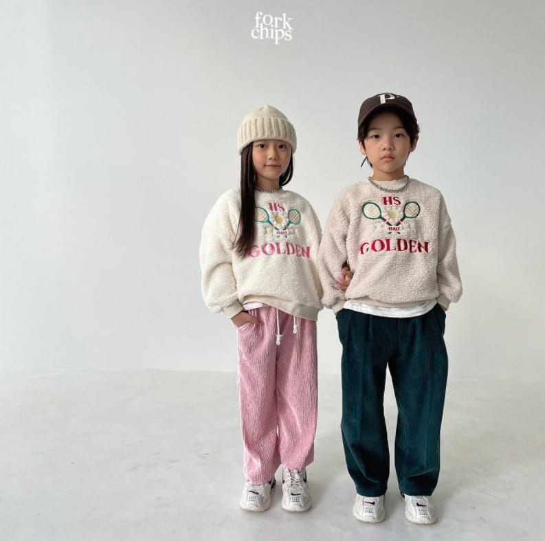 FORK CHIPS - Korean Children Fashion - #Kfashion4kids - Tennis Dumble Sweatshirt - 11
