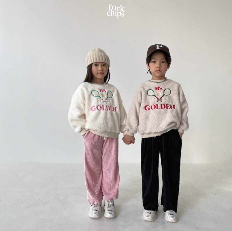 FORK CHIPS - Korean Children Fashion - #Kfashion4kids - Tennis Dumble Sweatshirt - 2