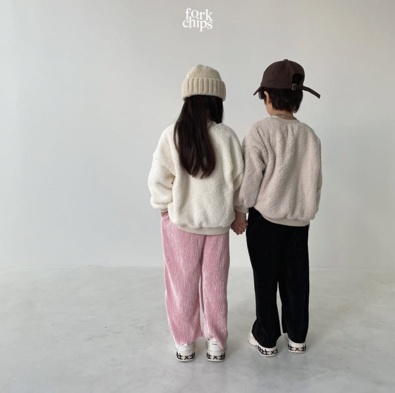 FORK CHIPS - Korean Children Fashion - #Kfashion4kids - Tennis Dumble Sweatshirt - 7