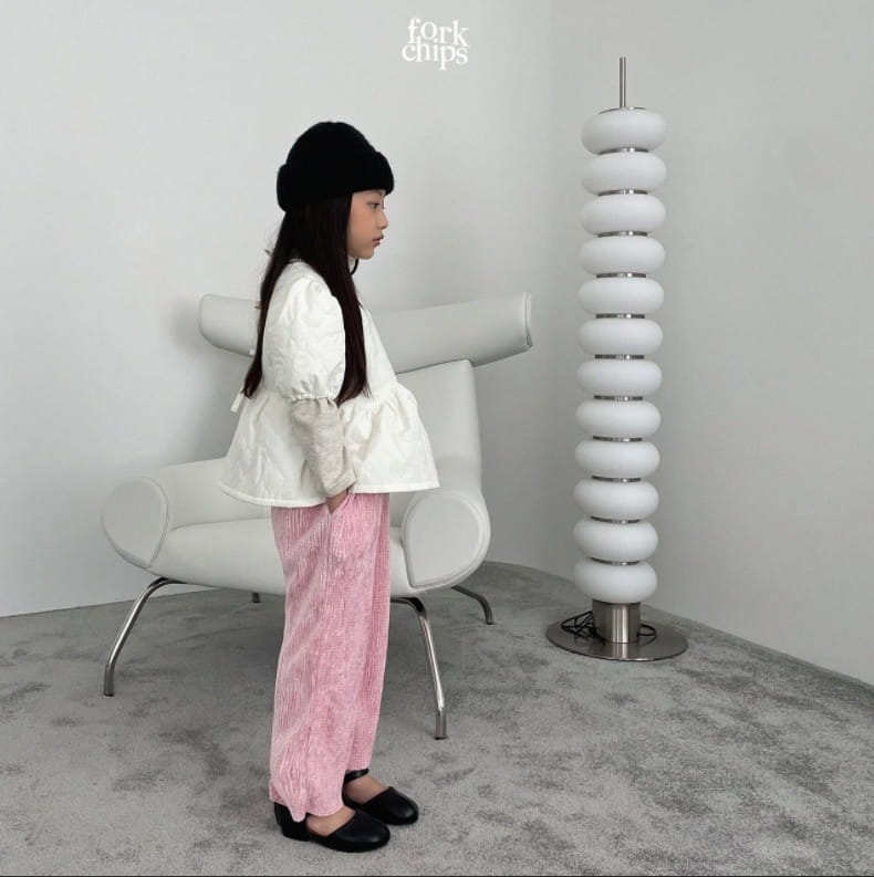 FORK CHIPS - Korean Children Fashion - #Kfashion4kids - Cozy Quilting Blouse - 5