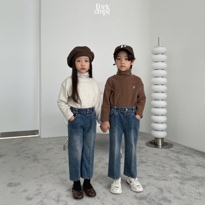 FORK CHIPS - Korean Children Fashion - #Kfashion4kids - Stay Jeans - 10