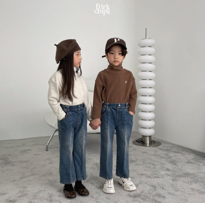 FORK CHIPS - Korean Children Fashion - #Kfashion4kids - Stay Jeans - 11