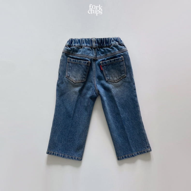 FORK CHIPS - Korean Children Fashion - #Kfashion4kids - Stay Jeans - 2