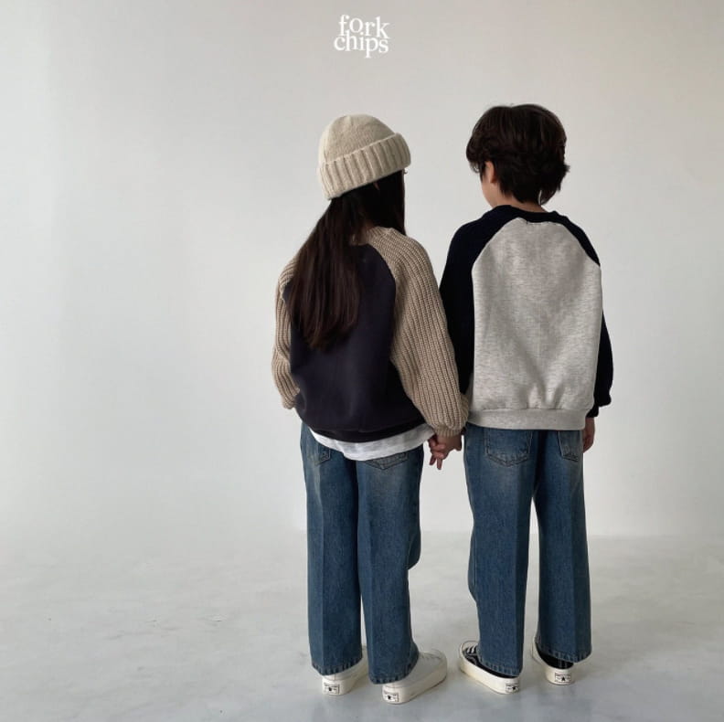 FORK CHIPS - Korean Children Fashion - #Kfashion4kids - Stay Jeans - 9