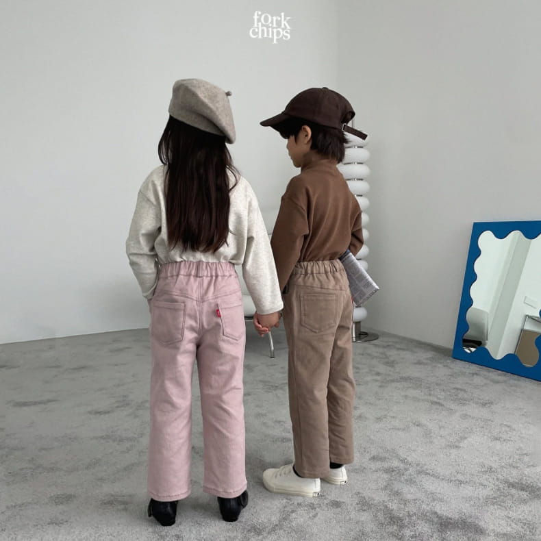 FORK CHIPS - Korean Children Fashion - #Kfashion4kids - J Span Pants - 12