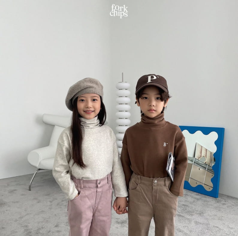 FORK CHIPS - Korean Children Fashion - #Kfashion4kids - J Span Pants - 6