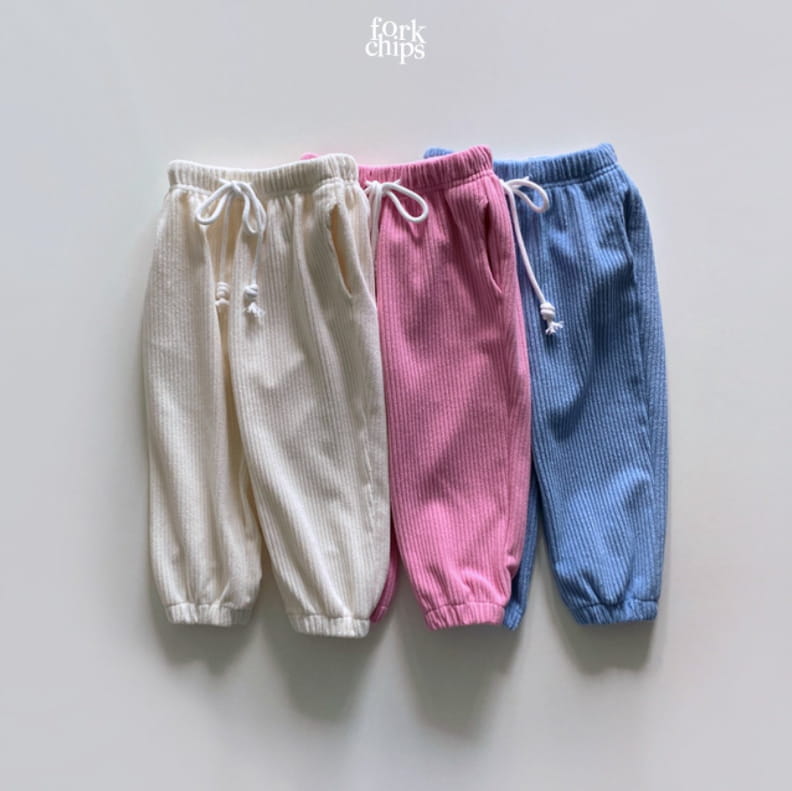 FORK CHIPS - Korean Children Fashion - #Kfashion4kids - Heating Jogger Pants