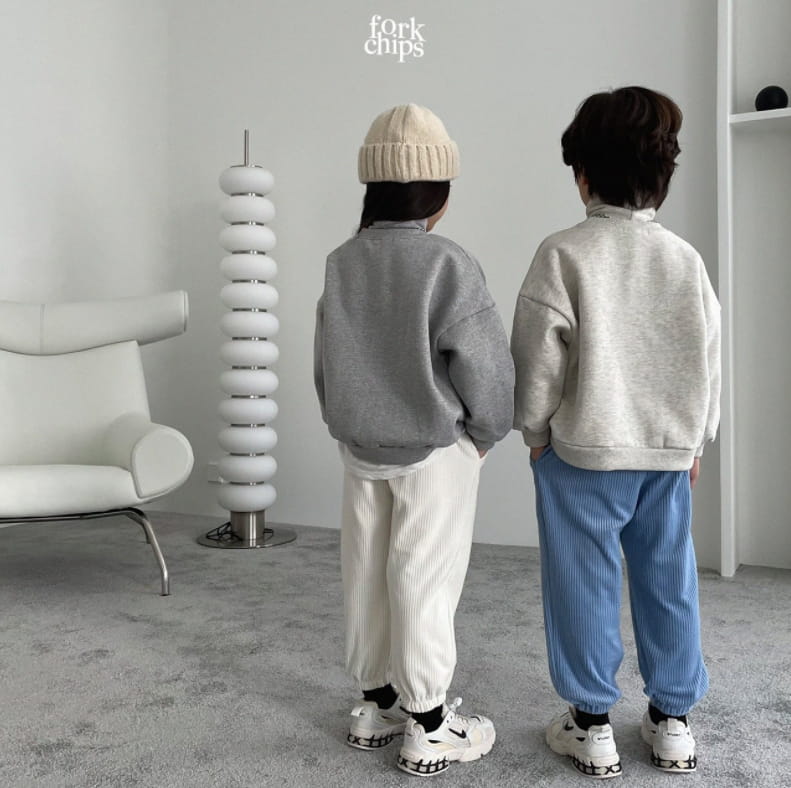 FORK CHIPS - Korean Children Fashion - #Kfashion4kids - Heating Jogger Pants - 6
