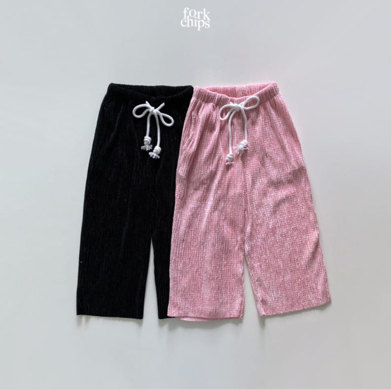 FORK CHIPS - Korean Children Fashion - #Kfashion4kids - Rolli Pleats Pants
