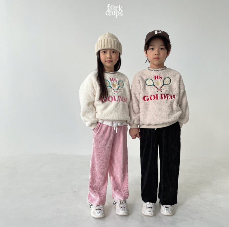 FORK CHIPS - Korean Children Fashion - #Kfashion4kids - Rolli Pleats Pants - 6