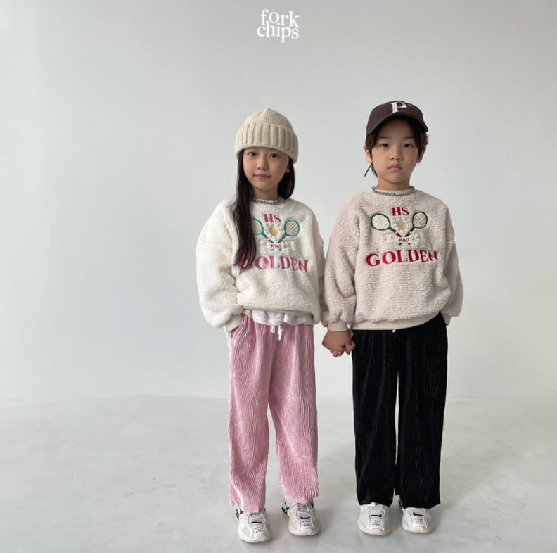FORK CHIPS - Korean Children Fashion - #Kfashion4kids - Rolli Pleats Pants - 7