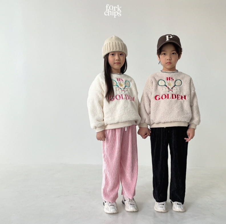 FORK CHIPS - Korean Children Fashion - #Kfashion4kids - Rolli Pleats Pants - 8