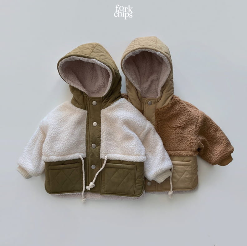 FORK CHIPS - Korean Children Fashion - #Kfashion4kids - Urban Dumble Padding