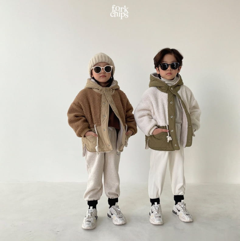 FORK CHIPS - Korean Children Fashion - #Kfashion4kids - Urban Dumble Padding - 11
