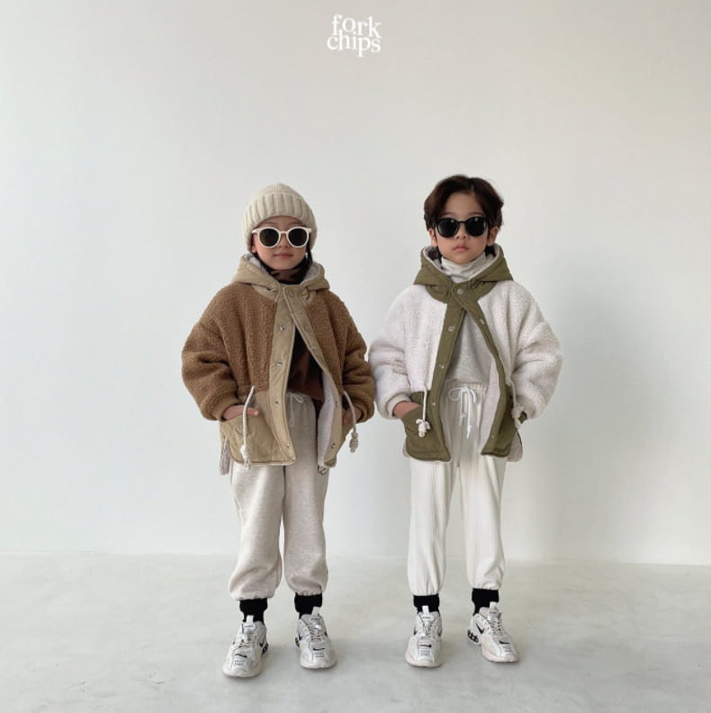 FORK CHIPS - Korean Children Fashion - #Kfashion4kids - Urban Dumble Padding - 12