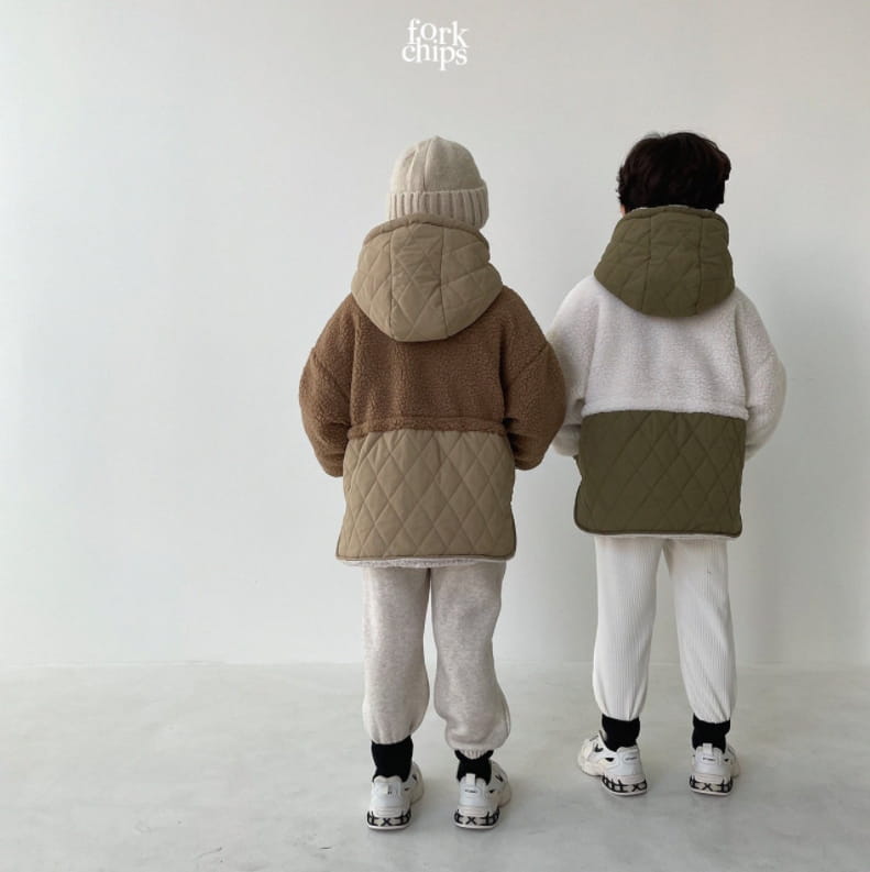 FORK CHIPS - Korean Children Fashion - #Kfashion4kids - Urban Dumble Padding - 6