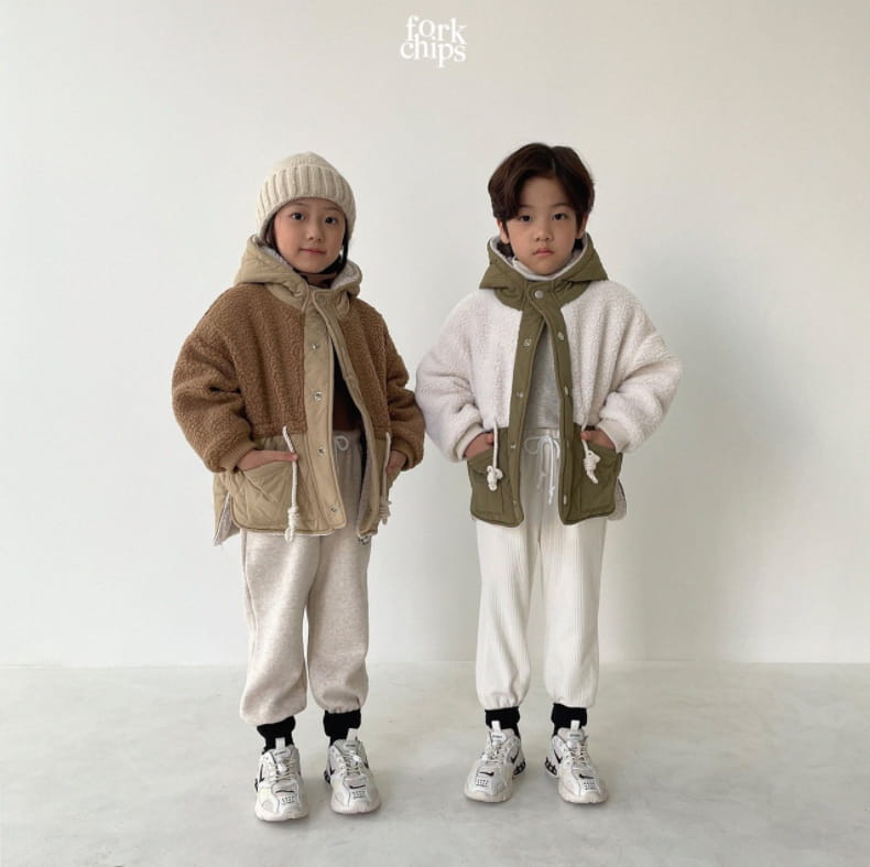 FORK CHIPS - Korean Children Fashion - #Kfashion4kids - Urban Dumble Padding - 7