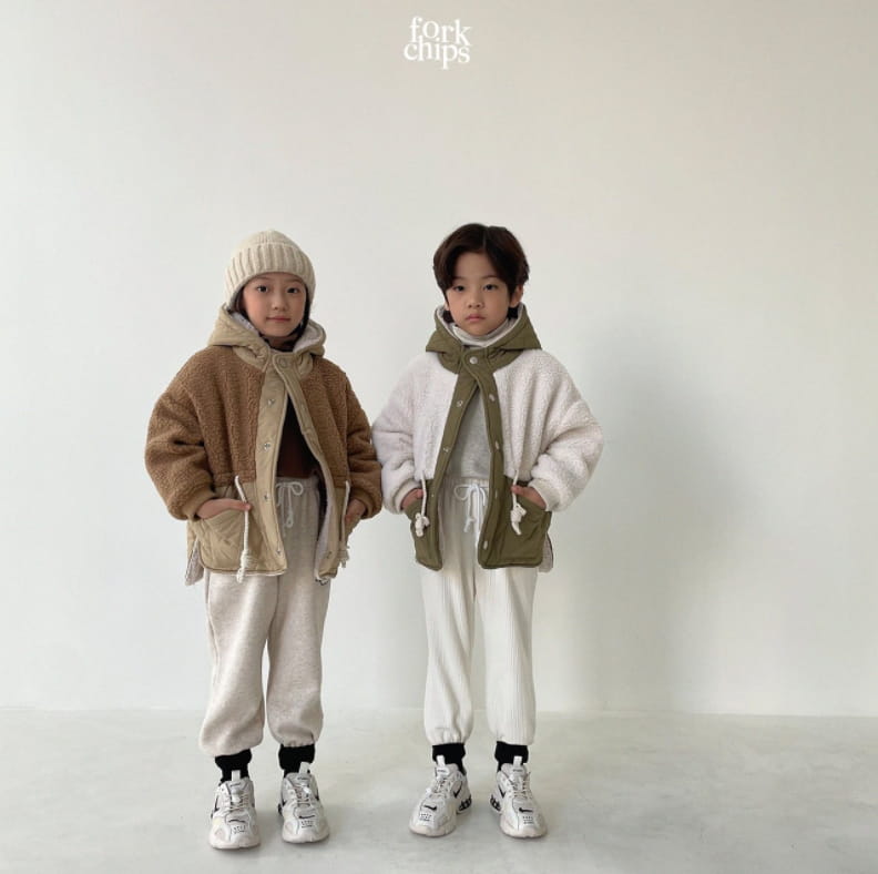 FORK CHIPS - Korean Children Fashion - #Kfashion4kids - Urban Dumble Padding - 8