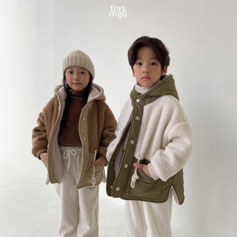 FORK CHIPS - Korean Children Fashion - #Kfashion4kids - Urban Dumble Padding - 9