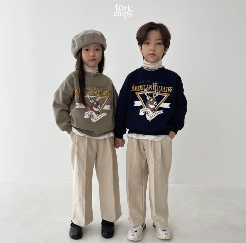 FORK CHIPS - Korean Children Fashion - #Kfashion4kids - Dear Sweatshirt - 10