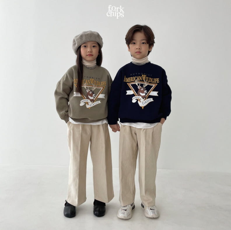 FORK CHIPS - Korean Children Fashion - #Kfashion4kids - Dear Sweatshirt - 2