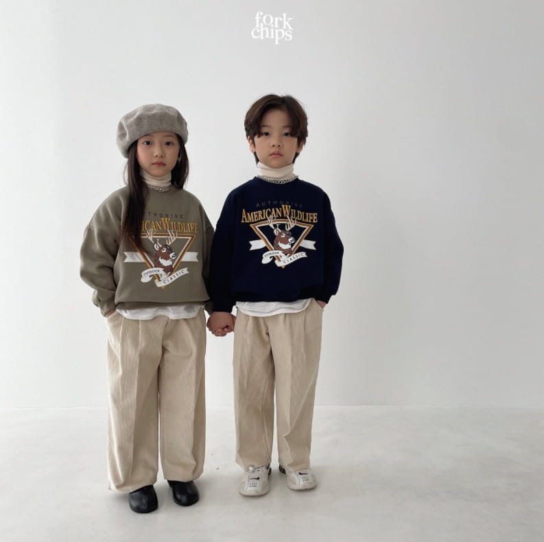 FORK CHIPS - Korean Children Fashion - #Kfashion4kids - Dear Sweatshirt - 3