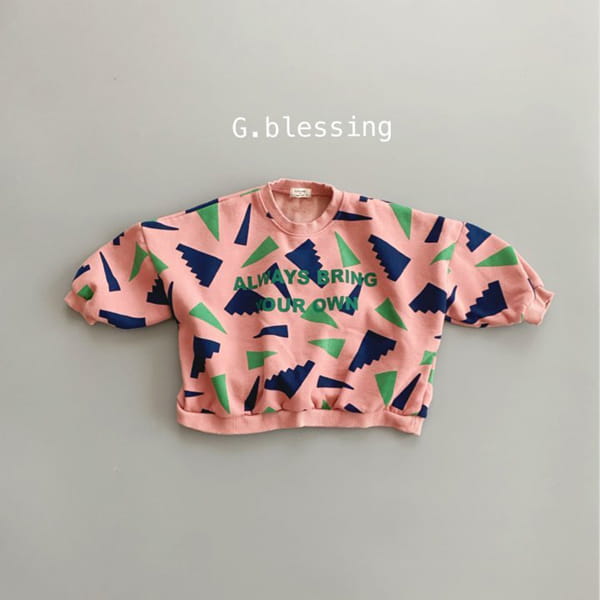 G BLESSING - Korean Children Fashion - #Kfashion4kids - Shape Sweatshirt